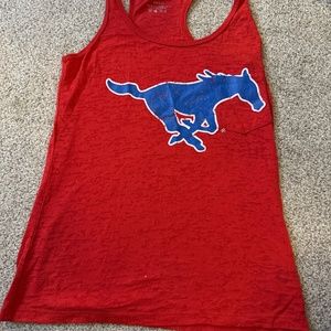 SMU mustang razorback tank